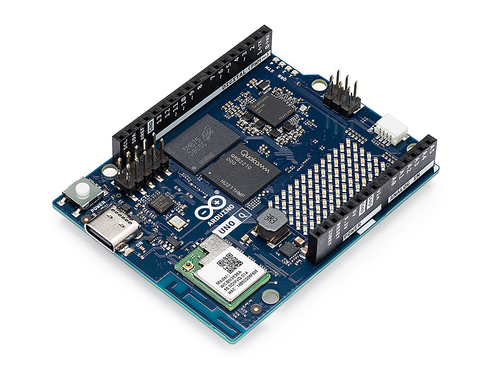 Arduino UNO Q 4 GB RAM, 32 GB eMMC storage