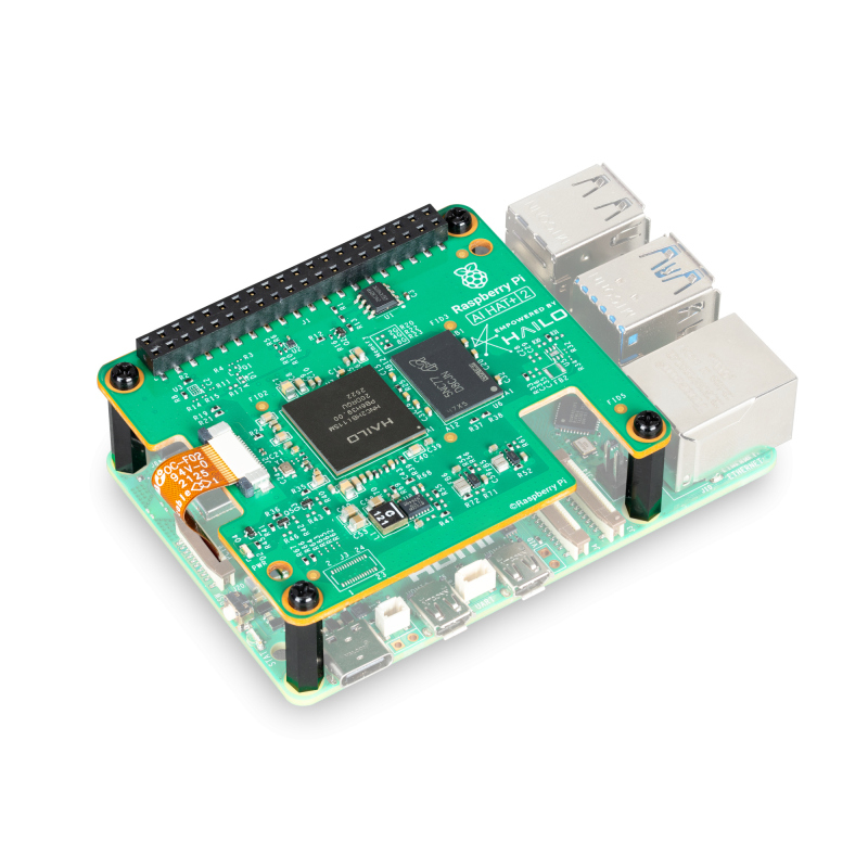 AI HAT+ V2 for Raspberry Pi 5 - 40TOPS