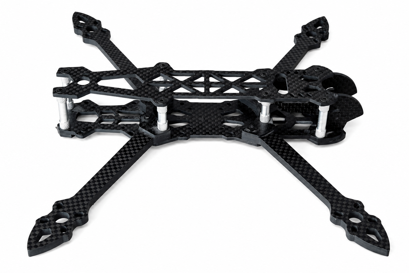 Cadru dronă din fibră de carbon 19 cm